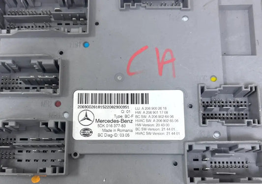 MODULE CONFORT 5DK016377-83 A2069011708 MERCEDES Ma boutique