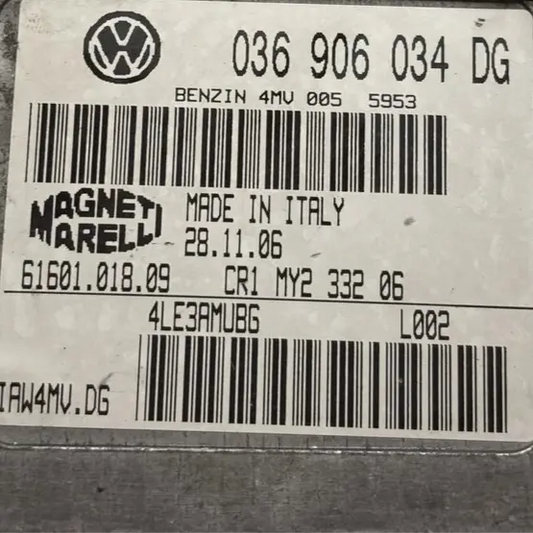 CALCULATEUR MOTEUR IAW 4MV.DG 036906034DG 61601.018.09 SEAT Ma boutique
