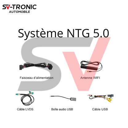 BOITIER CARPLAY MERCEDES NTG 4.5/4.7/4.8/5.0/5.1 SV-TRONIC AUTOMOBILE