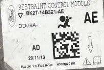 CALCULATEUR AIRBAG BK2T-14B321-AE FORD Ma boutique