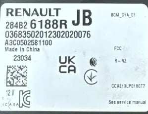 BCM 284B26188R JB A3C0502581100 RENAULT Ma boutique