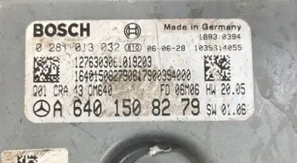CALCULATEUR MOTEUR EDC16C32 0281013032 A6401508279 MERCEDES Ma boutique