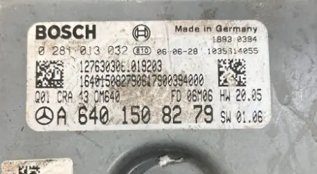 CALCULATEUR MOTEUR EDC16C32 0281013032 A6401508279 MERCEDES Ma boutique