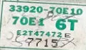 CALCULATEUR MOTEUR SPI E2T47472 33920-70E10 SUZUKI Ma boutique