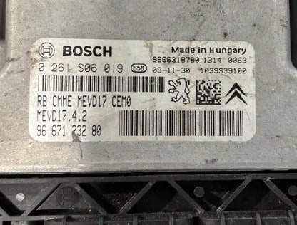 CALCULATEUR MOTEUR MEVD17.4.2 0261S06019 9667123280 PSA Ma boutique