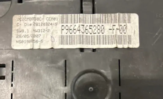 COMPTEUR P9666217080 CITROEN C4 Ma boutique