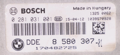 CALCULATEUR MOTEUR EDC17C50 0281031001 DDE 8580307 BMW // DISPO SUR COMMANDE