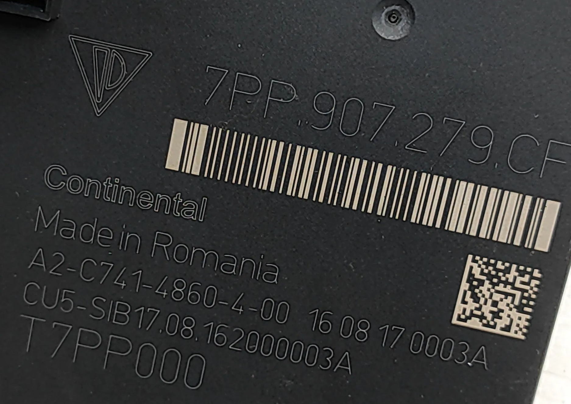 BOITIER CONFORT PORSCHE 7PP907279CF // PIECE DISPONIBLE SUR COMMANDE Ma boutique