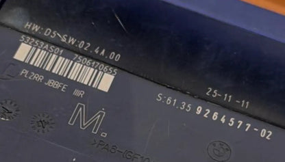 MODULE CONFORT PL2 JBBFE 61.359264577 9264577 BMW // DISPONIBLE SUR COMMANDE UNIQUEMENT Ma boutique