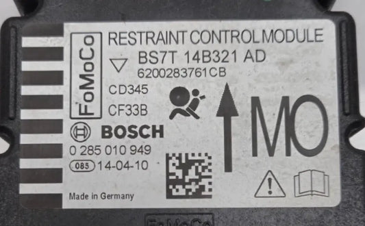 CALCULATEUR AIRBAG BS7T-14B321-AD 0285010949 FORD MONDEO // DISPONIBLE SUR COMMANDE UNIQUEMENT