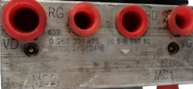 BLOC ABS 9651873780 PEUGEOT 307 // DISPONIBLE SUR COMMANDE