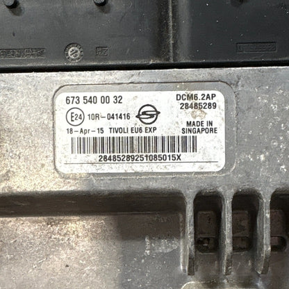 CALCULATEUR MOTEUR DCM6.2AP 28485289 6735400032 SSANGYONG