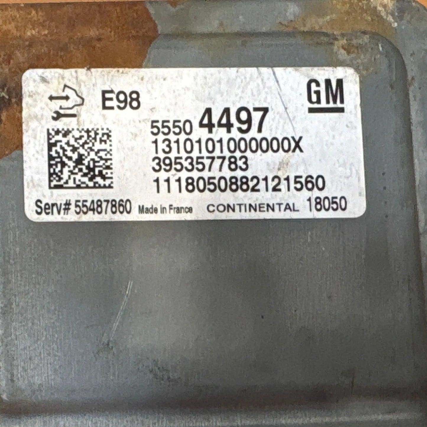 CALCULATEUR MOTEUR E98 55504497 395357783 OPEL