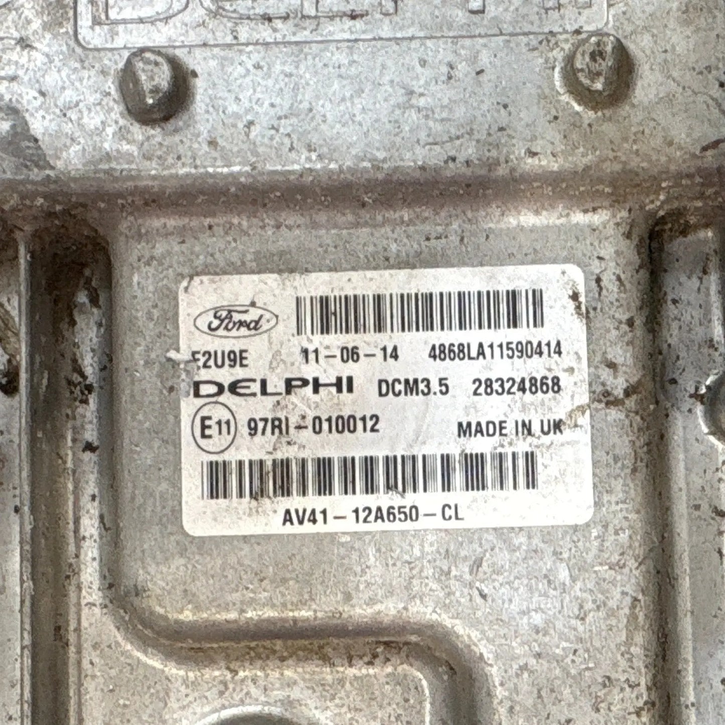 CALCULATEUR MOTEUR EDC17CP52 0281018291 55245268 FIAT