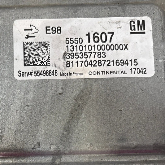 CALCULATEUR MOTEUR E98 55501607 395357783 OPEL