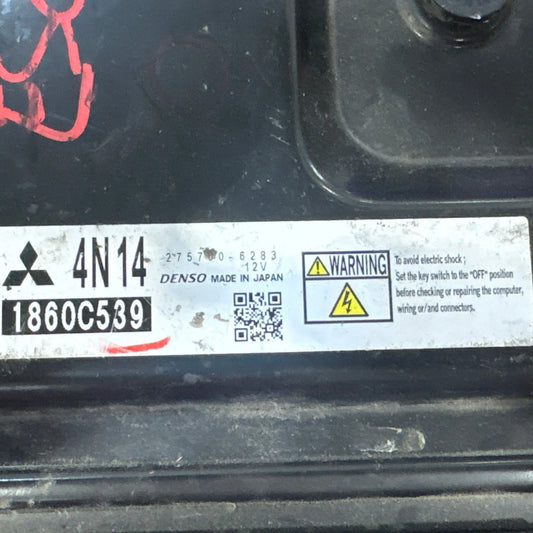 CALCULATEUR MOTEUR 4N14 275700-6283 1860C539 MITSUBISHI
