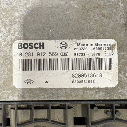 CALCULATEUR MOTEUR EDC16C3 0281012569 8200518648 8200561686 RENAULT Ma boutique