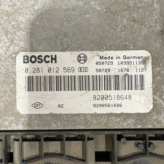 CALCULATEUR MOTEUR EDC16C3 0281012569 8200518648 8200561686 RENAULT Ma boutique