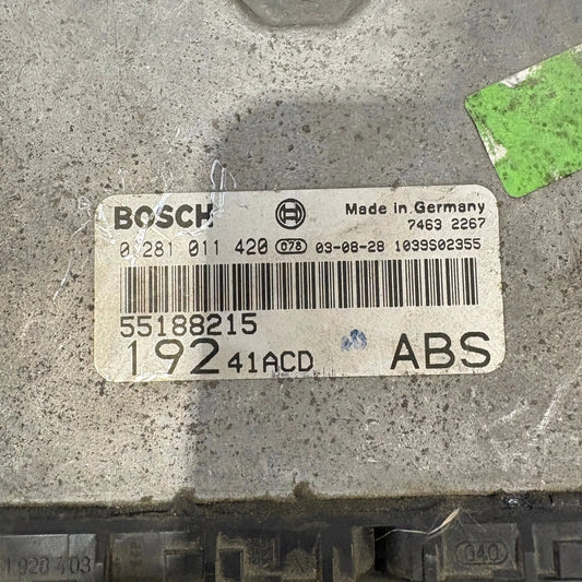 CALCULATEUR MOTEUR EDC15C7 0281011420 55188215 FIAT Ma boutique