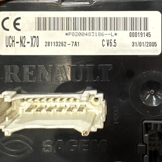 UCH-N2-X70 P8200483186--L 28113262-7A1 C V6.5 RENAULT MASTER / MOVANO