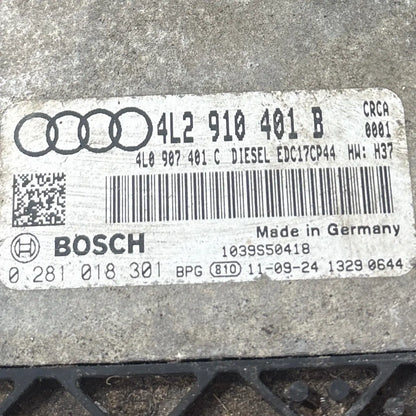 CALCULATEUR MOTEUR EDC17CP44 0281018301 4L2910401B AUDI