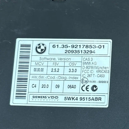 BOITIER CAS 3 5WK49515ABR 61.35-9217853 BMW Ma boutique