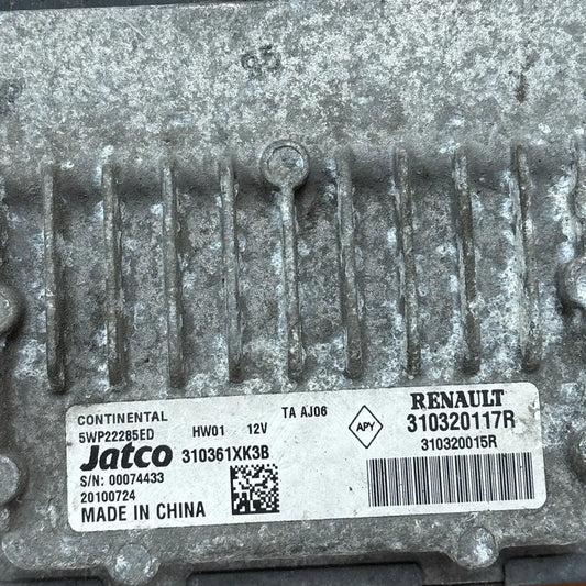 CALCULATEUR DE BOITE TA AJ06 5WP22285ED 310320117R 310320015R RENAULT Ma boutique