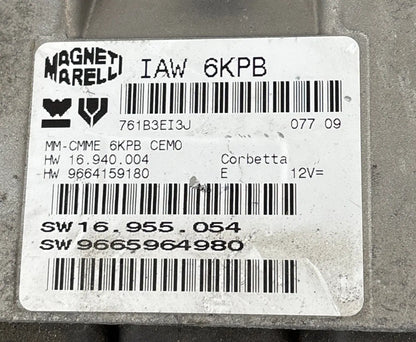 CALCULATEUR MOTEUR IAW 6KPB 9664159180 9665964980 PSA Ma boutique