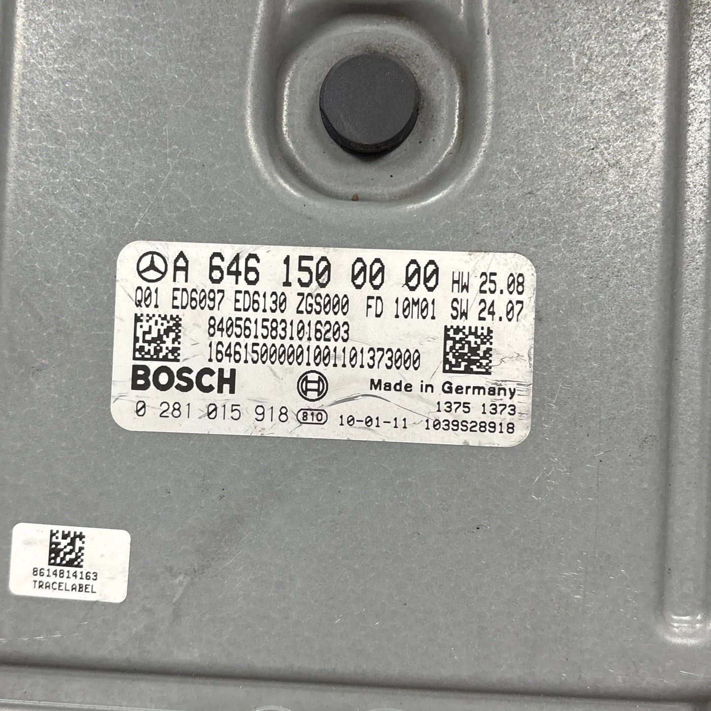 CALCULATEUR MOTEUR EDC16CP31 0281015918 A6461500000 MERCEDES Ma boutique