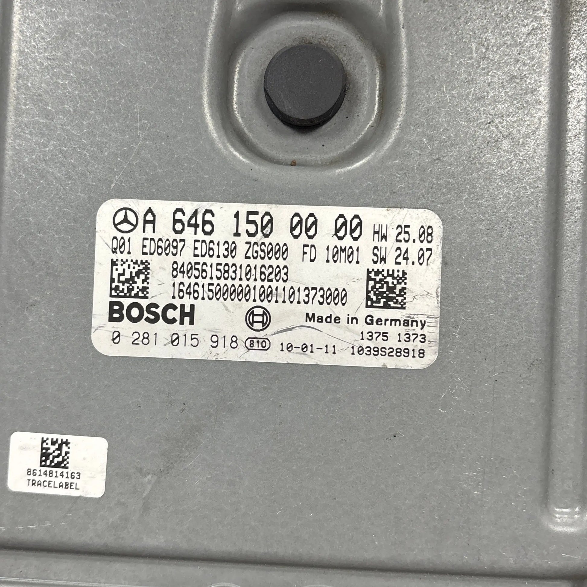 CALCULATEUR MOTEUR EDC16CP31 0281015918 A6461500000 MERCEDES Ma boutique