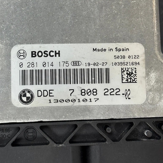 CALCULATEUR MOTEUR EDC16CP35 0281014175 7808222 BMW Ma boutique