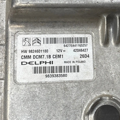 CALCULATEUR MOTEUR DCM7.1B 9839383580 9824601180 PSA Ma boutique