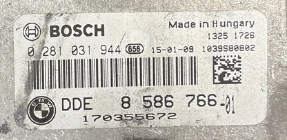 CALCULATEUR MOTEUR EDC17C50 0281031944 DDE 8586766 BMW Ma boutique