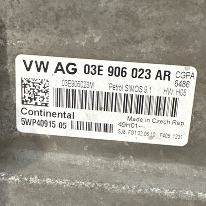 CALCULATEUR MOTEUR SIMOS 9.1 5WP4091505 03E906023AR VW Ma boutique