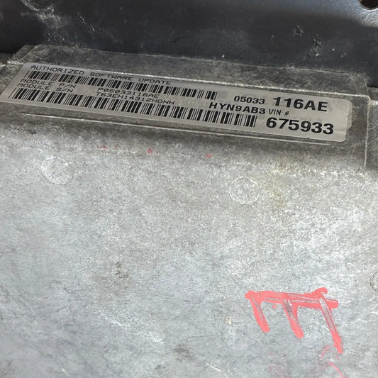 CALCULATEUR MOTEUR P05033116AE 675933 CHRYSLER