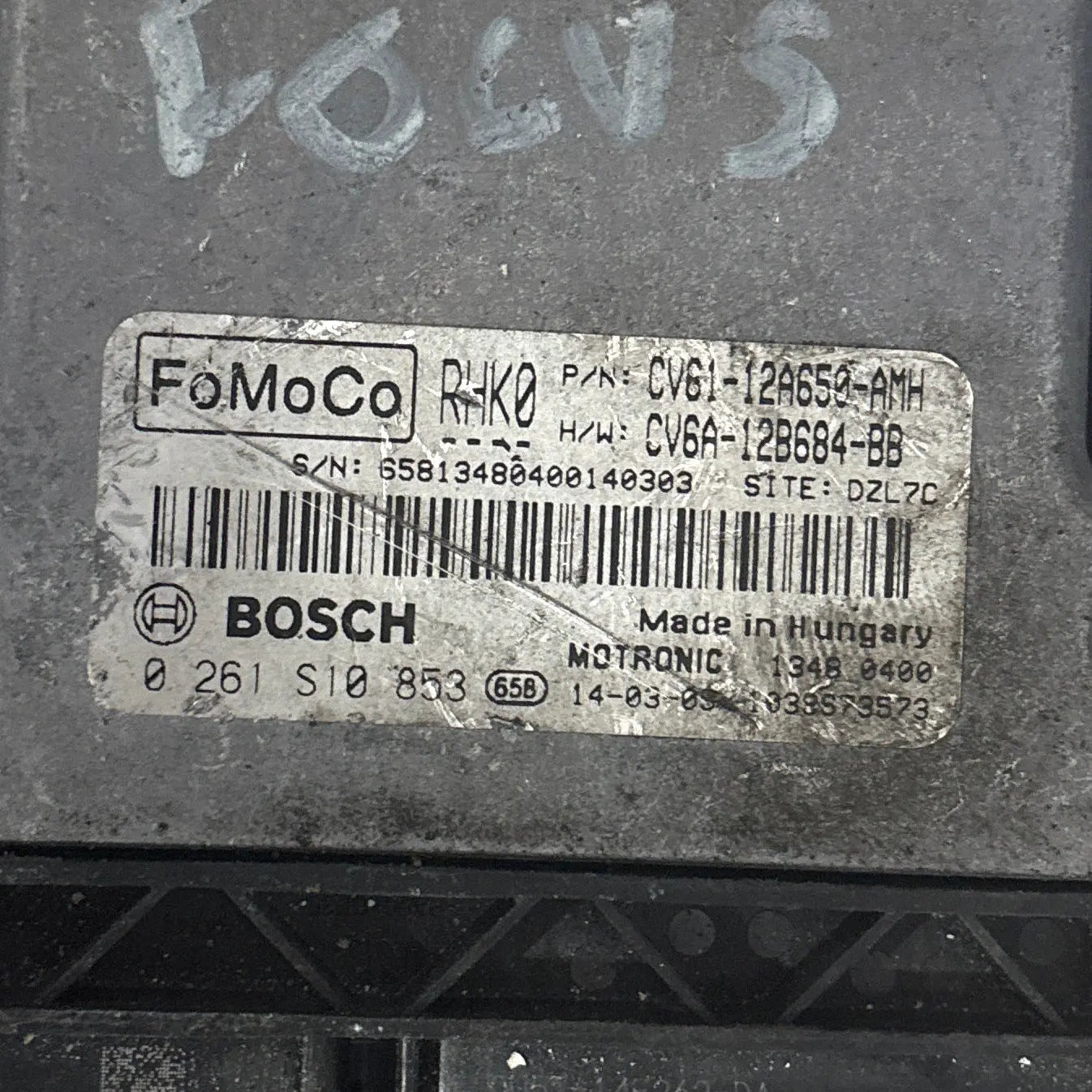 CALCULATEUR MOTEUR EDC16C7 028101224 A6461500291 CR3.44 MERCEDES