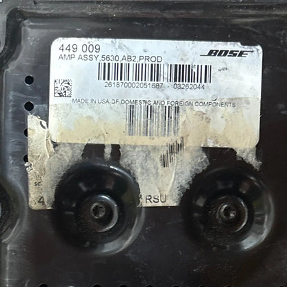 AMPLIFICATEUR AUDI BOSE 449009 03262044 AMP ASSY 5630 AB2 PROD