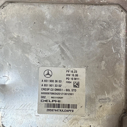 CALCULATEUR MOTEUR CRD3P.C0 A6519013302 A6519003603 MERCEDES