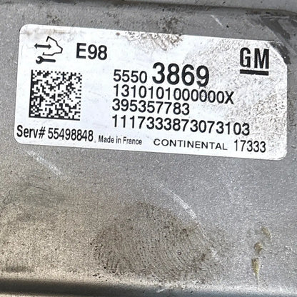 CALCULATEUR MOTEUR E98 55503869 OPEL