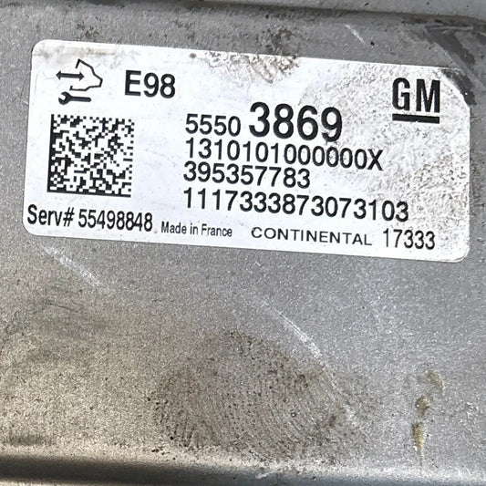 CALCULATEUR MOTEUR E98 55503869 OPEL