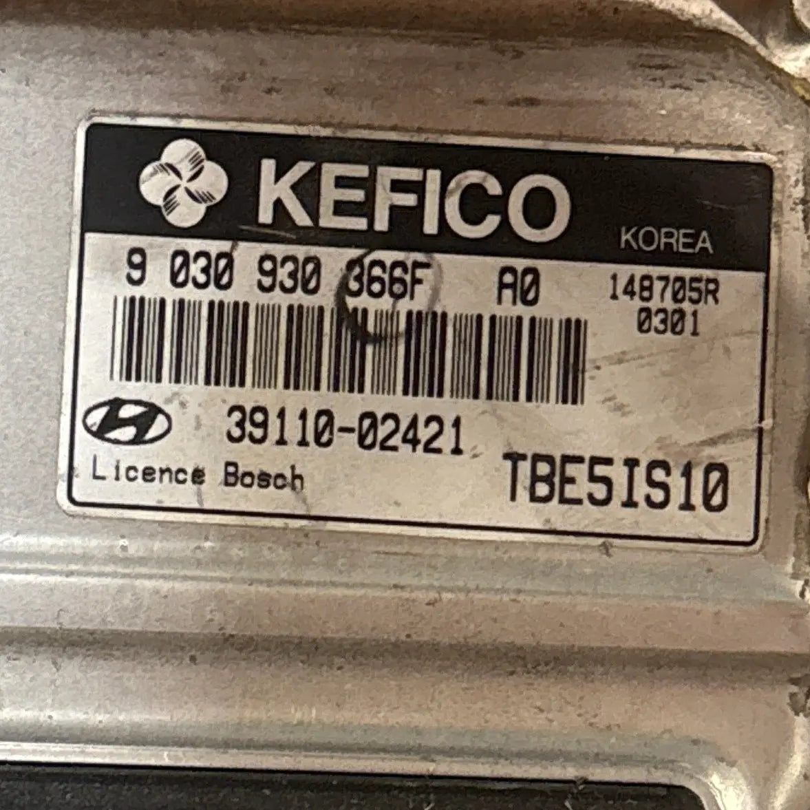 CALCULATEUR MOTEUR KEFICO 39110-02421 9030930366F HUYNDAI
