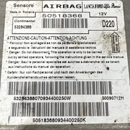 CALCULATEUR AIRBAG AUTOLIV 8200963406 611023300 RENAULT Ma boutique