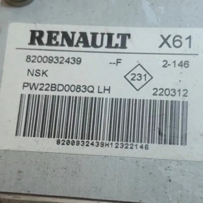 COLONNE DE DIRECTION NSK X61 8200932439--F RENAULT
