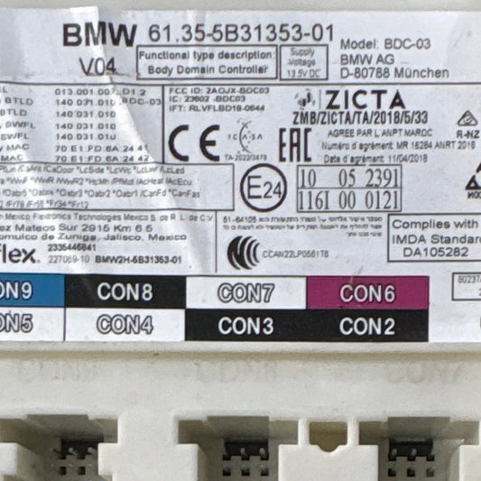 BOITIER BDC-03 61.35-5B31353-01 BMW
