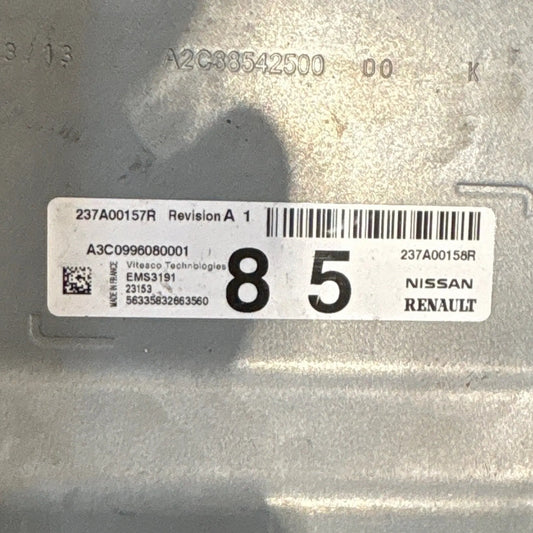 CALCULATEUR MOTEUR EMS3191 A3C0996080001 237A00157R 237A00158R