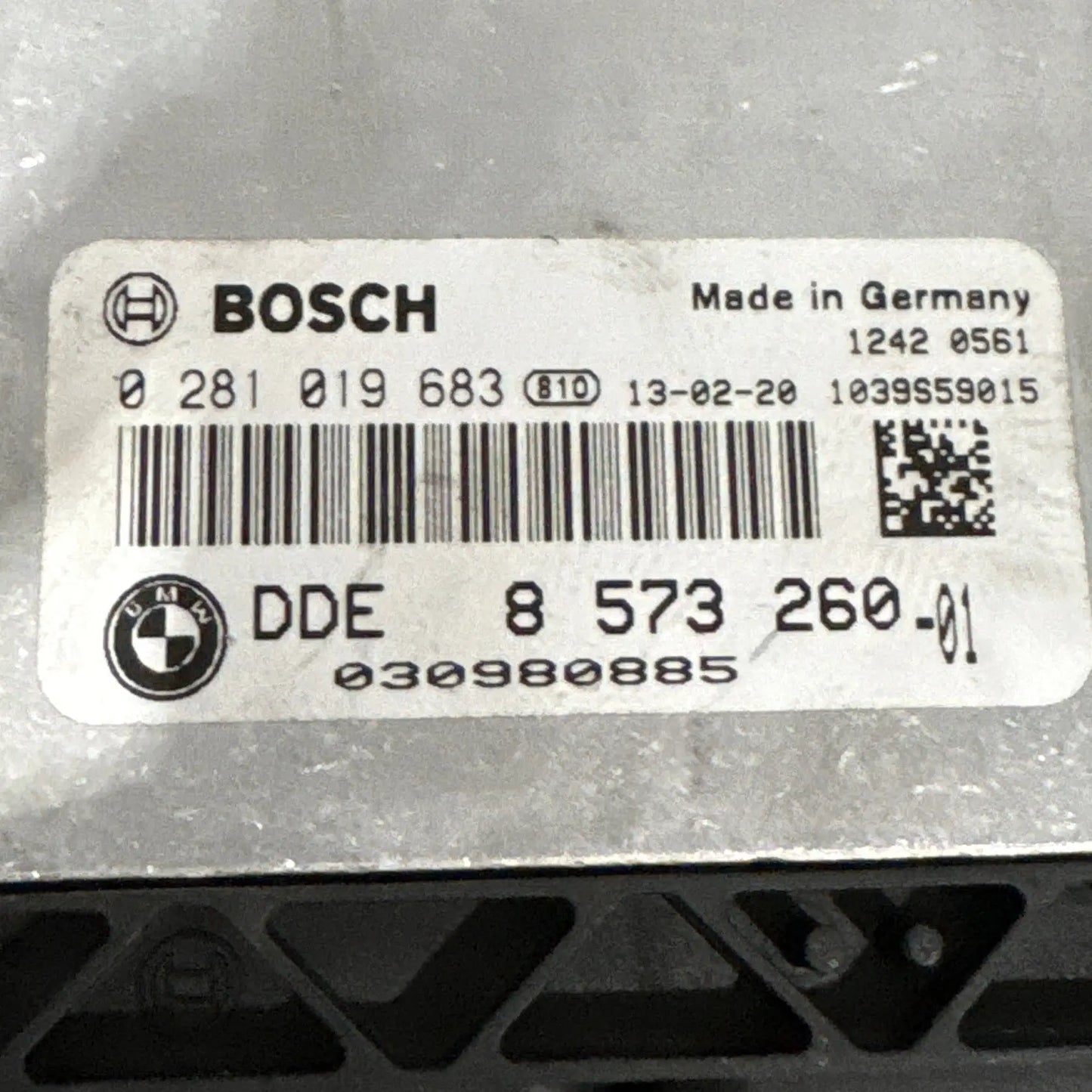 CALCULATEUR MOTEUR EDC17C50 0281019683 DDE 8573260 BMW Ma boutique