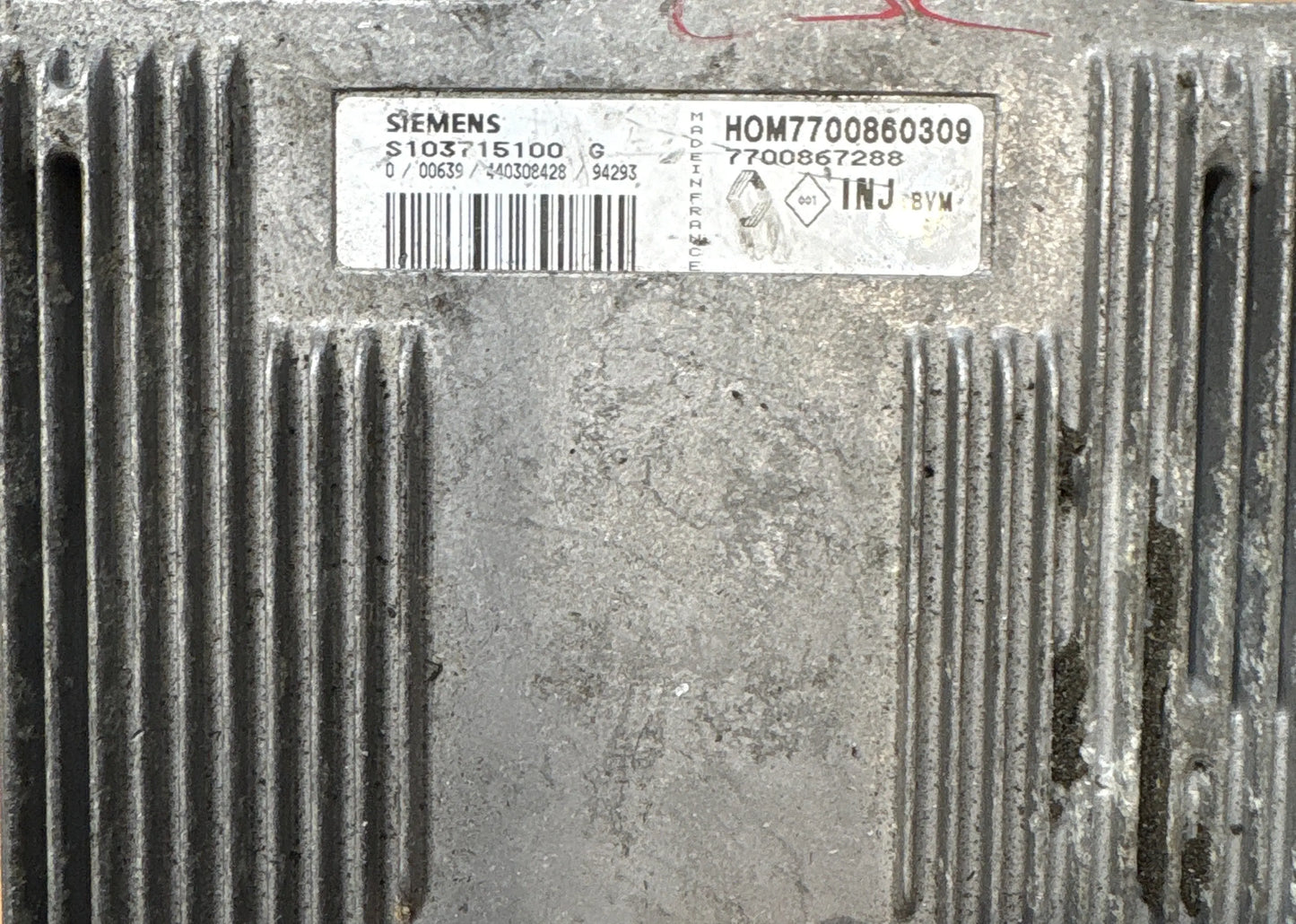 CALCULATEUR MOTEUR FENIX 5 S103715100 G 7700860309 7700867288 RENAULT grand format Ma boutique