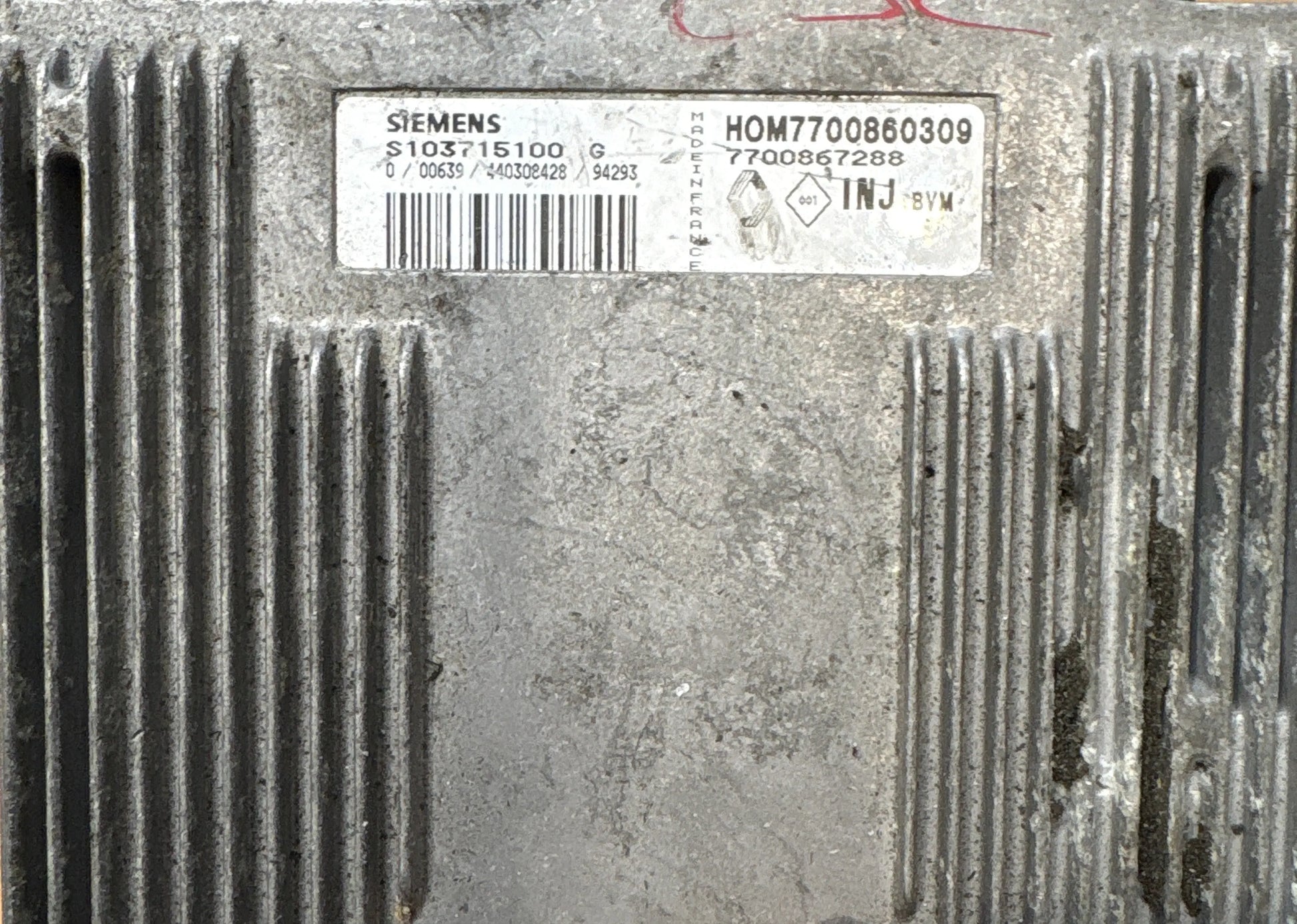 CALCULATEUR MOTEUR FENIX 5 S103715100 G 7700860309 7700867288 RENAULT grand format Ma boutique