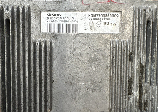 CALCULATEUR MOTEUR FENIX 5 S103715100 G 7700860309 7700867288 RENAULT grand format Ma boutique