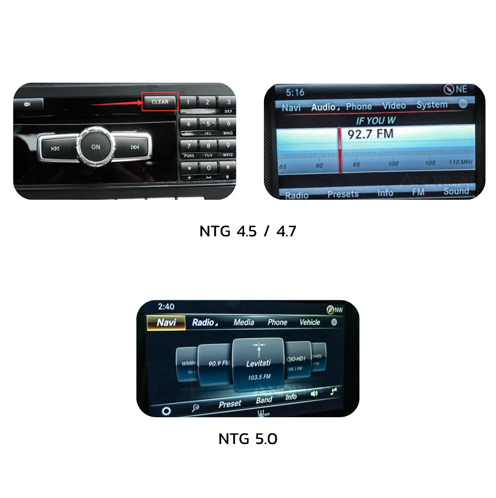 CARPLAY MERCEDES NTG 4.5 4.7 4.8 5.0 5.1 SV-TRONIC AUTOMOBILE